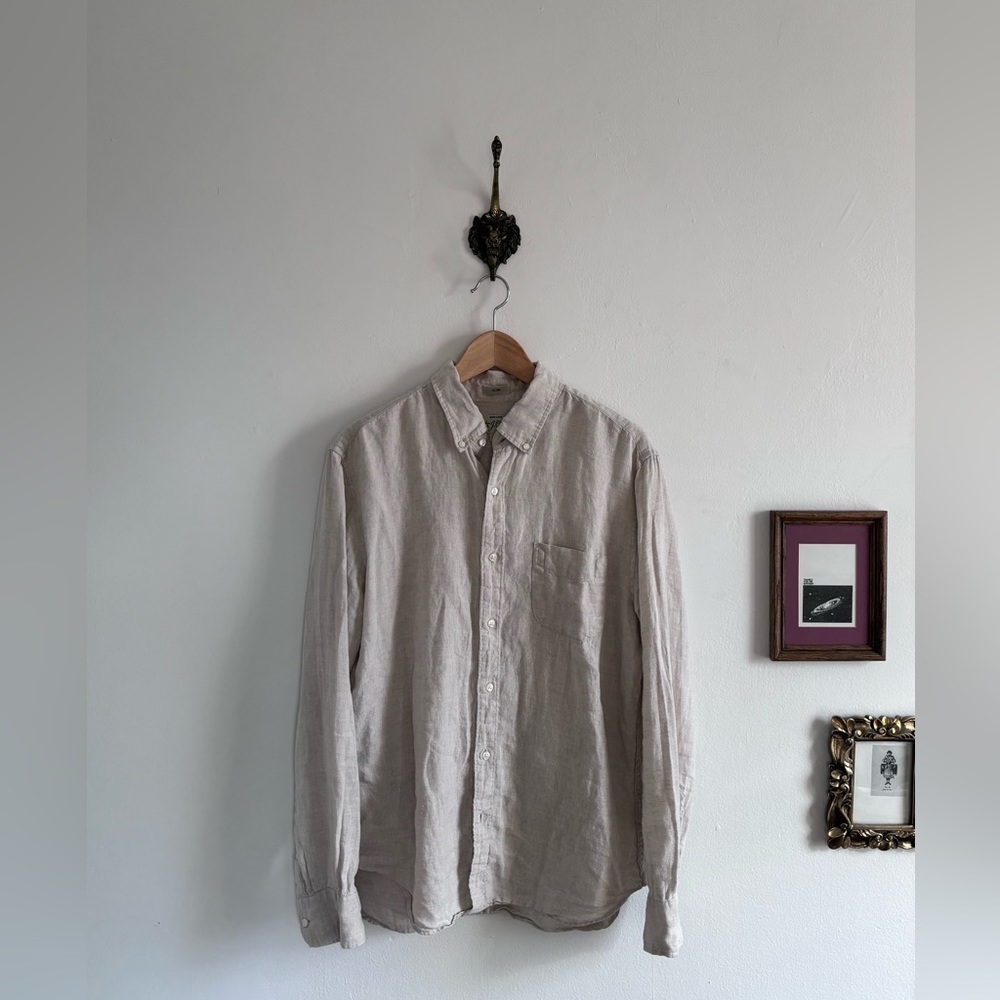 Irish linen shirt